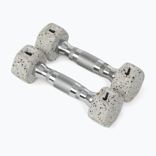 Дъмбели  Nike Strength Grind Hex Dumbbell 2 x 1 kg wolf grey