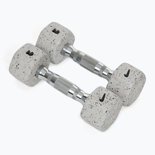 Дъмбели Nike Strength Grind Hex Dumbbell 2 x 2 kg wolf grey