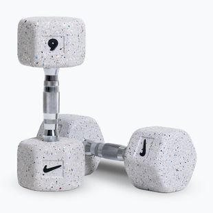 Дъмбели Nike Strength Grind Hex Dumbbell 2 x 6 kg wolf grey