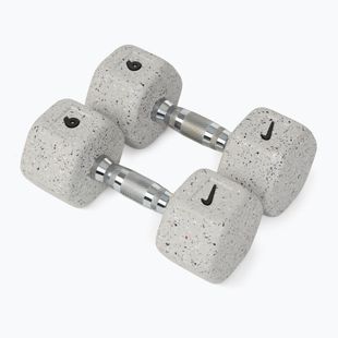 Дъмбели Nike Strength Grind Hex Dumbbell 2 x 9 kg wolf grey