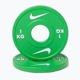 Тежести Nike Strength Change Plates 2 x 1 kg green/white
