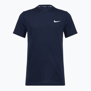 Мъжка тренировъчна тениска Nike Strength S&C Dri-Fit navy/white