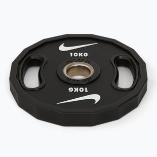 Бъмпер тежести  Nike Strength Pro Urethane Plates 10 kg black/white
