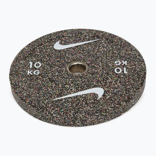 Бъмпър тежести Nike Strength Grind Bumper Plates 10 kg blackout