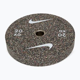 Бъмпър тежести Nike Strength Grind Bumper Plates 20 kg blackout