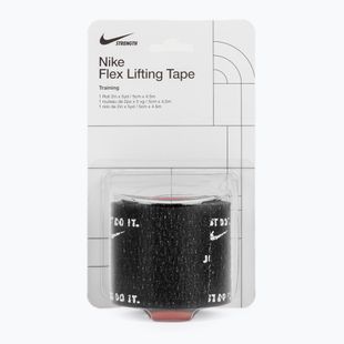 Кохезивен еластичен бинт Nike Strenght Flex Lifting Tape black/white