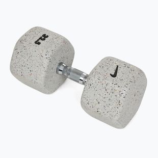 Гумиран дъмбел/гира Nike Strength Grind Dumbbell 32,5 kg wolf grey