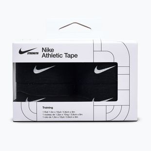 Кохезивен еластичен бинт Nike Strenght Athletic Tape black/white