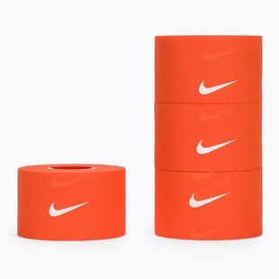 Кохезивен еластичен бинт Nike Strenght Athletic Tape orange/white