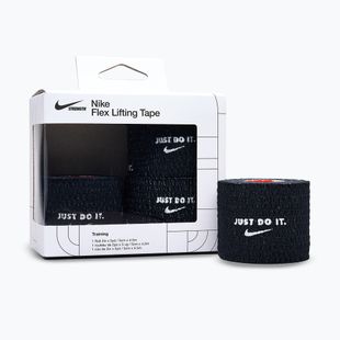 Кохезивен еластичен бинт Nike Strenght Flex Lifting Tape black/white