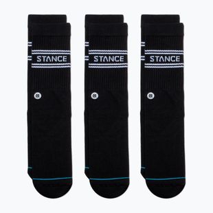Stance Basic Crew чорапи 3 чифта черни
