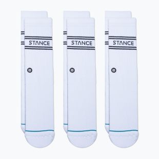 Stance Basic Crew чорапи 3 чифта бели
