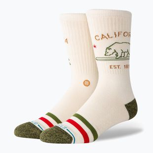 Чорапи Stance California Republic 2 off white