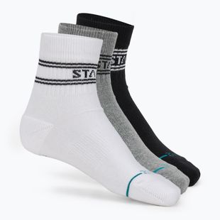 Stance Basic Quarter 3 чифта многоцветни чорапи