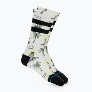 Чорапи Stance Surfin Monkey Crew white