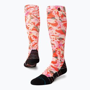 Ски чорапи Stance Tubeular Mid Poly Snow tomato