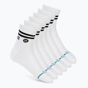 Чорапи Stance Core Quarter 6 pairs white