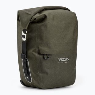 Чанта за велосипед Brooks England Scape Pannier Large 18-22 l mud green