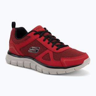 SKECHERS Track Bucolo червени/черни мъжки обувки за тренировка