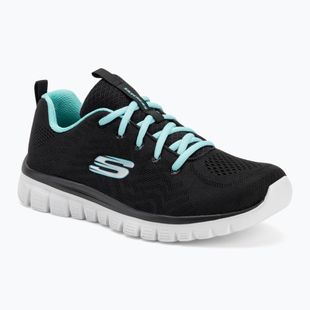 SKECHERS Graceful Get Connected дамски обувки за тренировка черно/тюркоазено