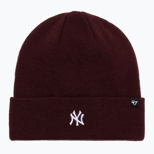 Зимна шапка 47 Brand MLB New York Yankees Centerfield dark maroon