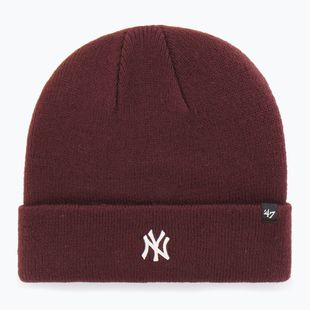 Зимна шапка 47 Brand MLB New York Yankees Centerfield dark maroon