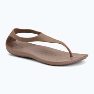 Дамски джапанки Crocs Sexi Flip bronze