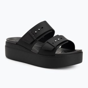 Дамски джапанки Crocs Brooklyn Low Wedge black