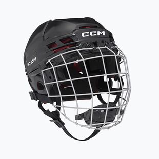 Детска хокейна каска CCM Tacks 70 Combo black