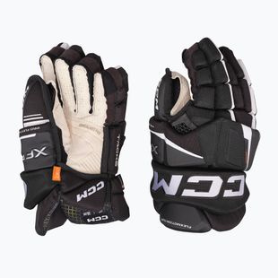 Ръкавици за хокей CCM Tacks XF Pro SR черни/бели