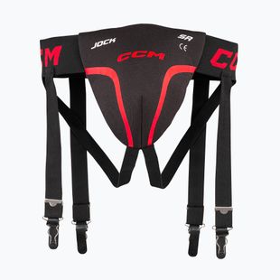 Детски суспензор CCM Jock Combo YTH black/red