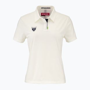 Дамска поло тениска CCM Golf Polo white