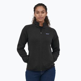 Дамски пуловер Patagonia Better Sweater Флийс пуловер за трекинг черен
