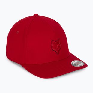 Шапка с козирка Fox Racing Fox Head Flexfit flame red