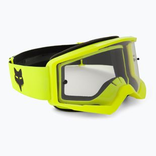 Предпазни очила за колоездене Fox Racing Main Core fluorescent yellow/clear