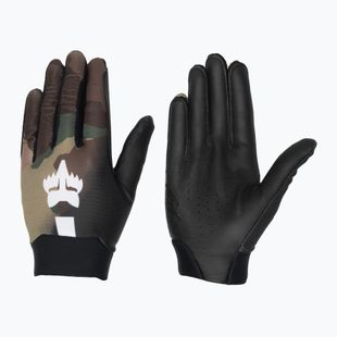 Мъжки ръкавици за колоездене Fox Racing Flexair GM green camo