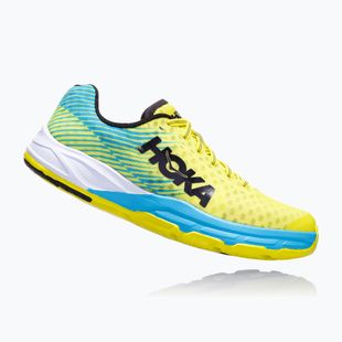 Мъжки обувки за бягане HOKA Evo Carbon Rocket citrus/cyan