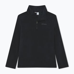 Детски поларен суитшърт Columbia Glacial Half Zip Black