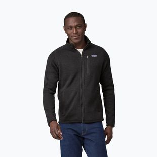 Мъжки суитчър Patagonia Better Sweater Флийс суитчър за трекинг черен