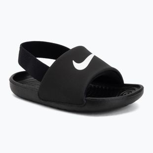 Детски чехли Nike Coffee black/white/white/white