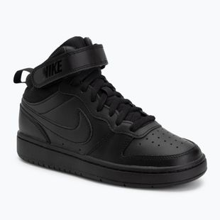 Детски обувки Nike Court Borough Mid 2 black/black/black