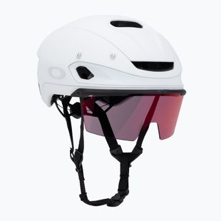Каска за шосеен велосипед Oakley Aro7 Road матово бяло/призма