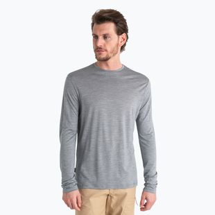 Мъжка блуза с дълъг ръкав за трекинг icebreaker Merino 125 Cool-Lite Sphere III LS Tee metro heather