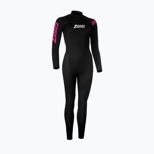 Плувна пяна за жени Zoggs Ow Multix Vl 2.5 mm black/pink