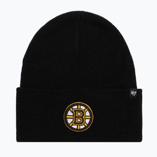 Зимна шапка 47 Brand NHL Boston Bruins Haymaker black