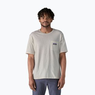 Мъжка тениска Patagonia Daily Pocket Tee birch white