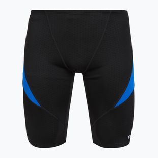 Мъжки шорти за плуване тип клин TYR Durafast Elite Oceanid Jammer black/blue