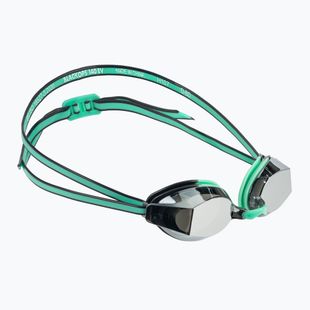 Дамски очила за плуване TYR Blackops 140 Ev Racing Mirrored silver/ mint/ black