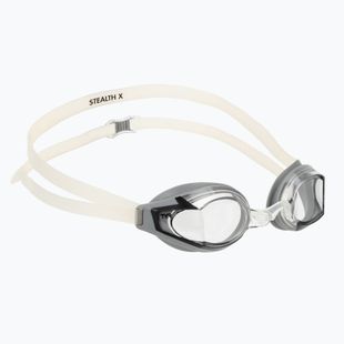 Очила за плуване TYR Stealth-X Race clear/silver