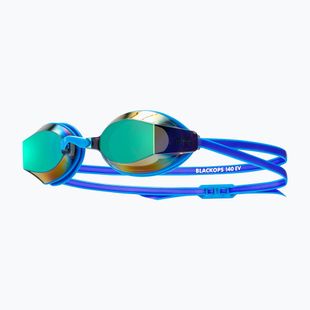 Дамски очила за плуване TYR Blackops 140 Ev Racing Mirrored royal/light blue